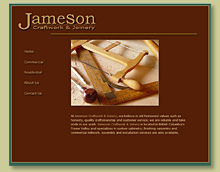 Thumbnail of Website for Cabinetmaker