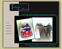 Thumbnail of Website Design for a Photographer